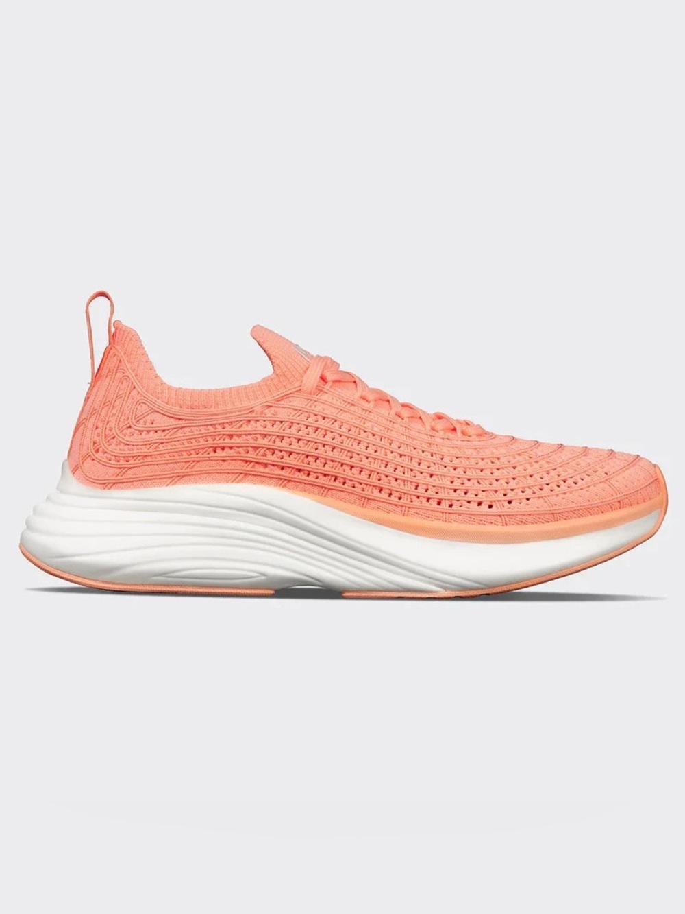 APL Techloom Zipline Shoe 
US Women Size 9.5 
Neon Peach/White
